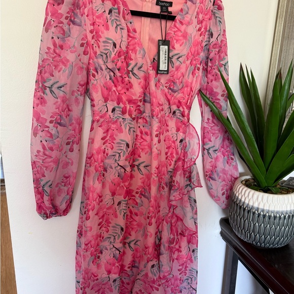 Floral Pink Dress - Picture 4 of 5